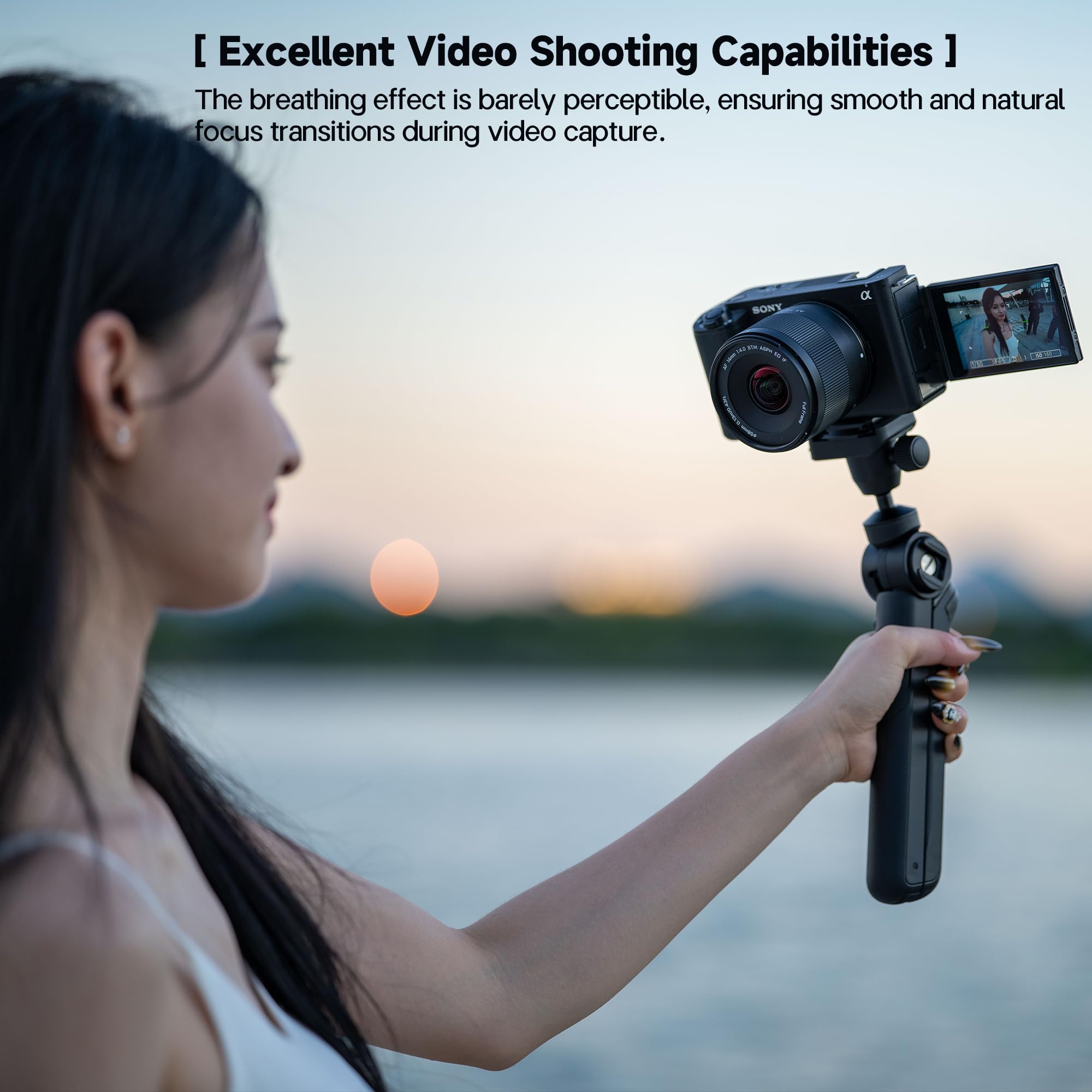 VILTROX AF 14mm F4.0 Objectif pour Plein Format Autofocus Ultra Grand Angle à focale Fixe (pour Sony FE)