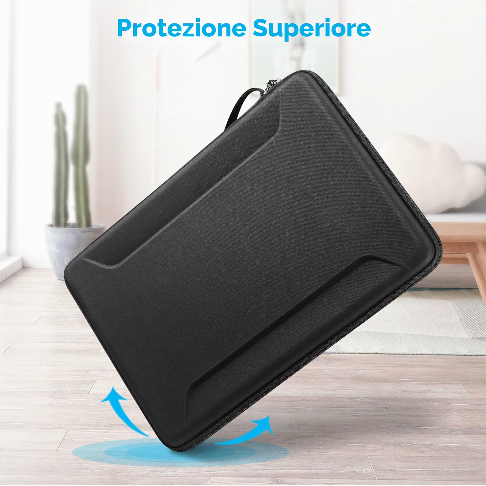 FINPAC Custodia Protettiva a 360° da Laptop per 13" MacBook Neo A18 Pro, 13" MacBook Air M5 M4 M3 M2 2026-2022, 14" MacBook Pro 2026-2021, Sottile Rigida Porta PC Borsa per 13" iPad Pro/Air