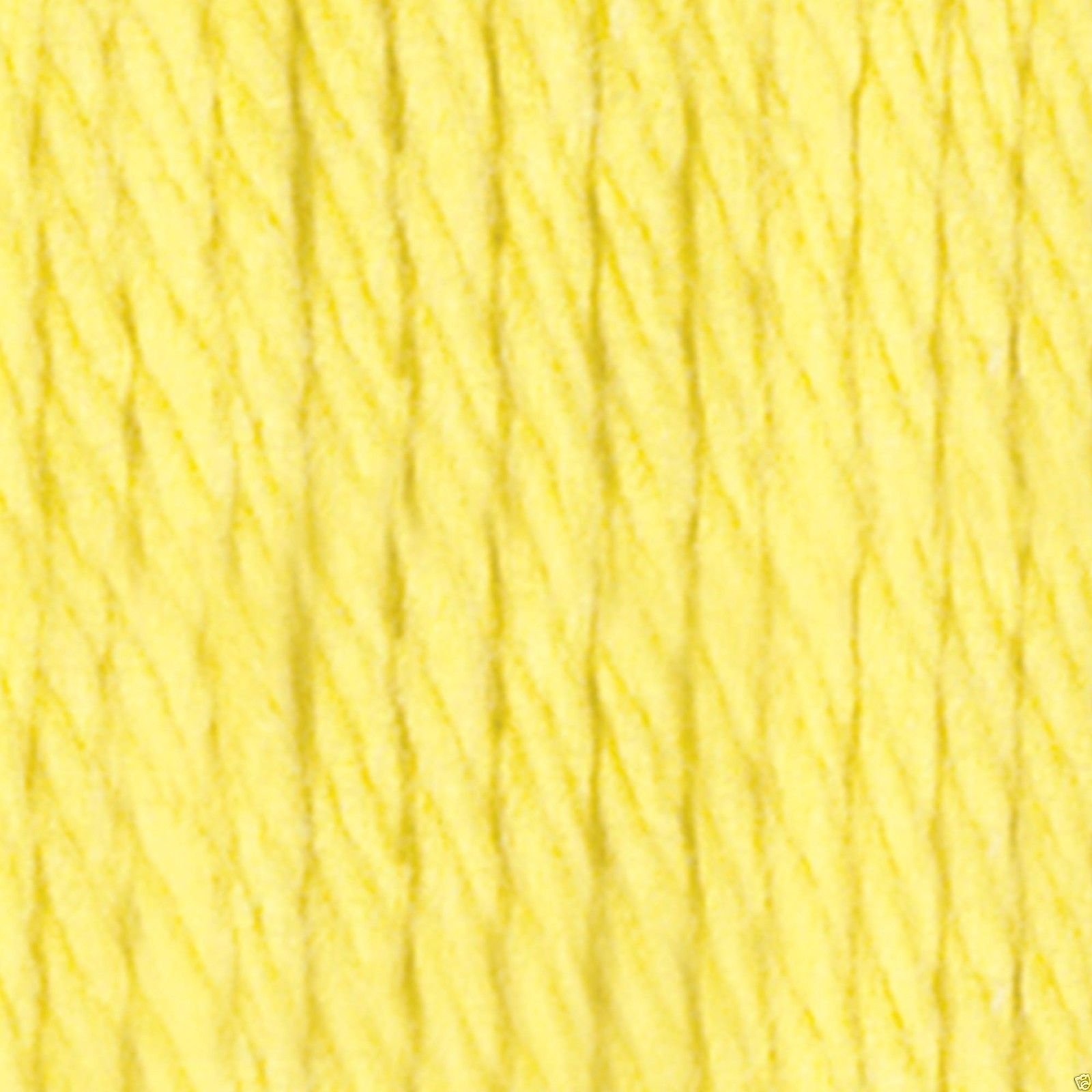 Lily Sugar 'n Cream Aran Knitting Wool Yarn 70.9g - 0073 Sunshine