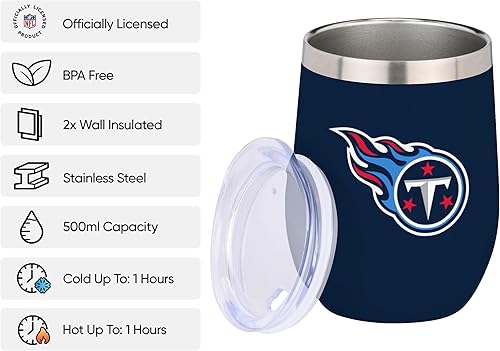 Miniatura 26 de FOCO NFL - Taza de viaje de 12 onzas con aislamiento con logotipo de equipo de la NFL para adultos