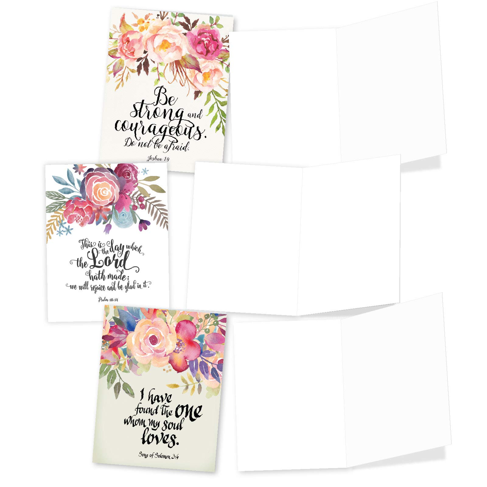 Amazon.com : The Best Card Company - 20 All Occasion Note Cards (4 x 5.12  Inch) - Blank Boxed Set (10 Designs, 2 Each) - Holy Sentiments  AM2380OCB-B2x10 : Office Products