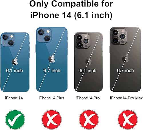 Miniatura 2 de Funda tipo cartera para iPhone 14, en relieve de mariposa y flores Funda de cuero tipo cartera con ranuras para tarjetas y soporte para iPhone 14 de