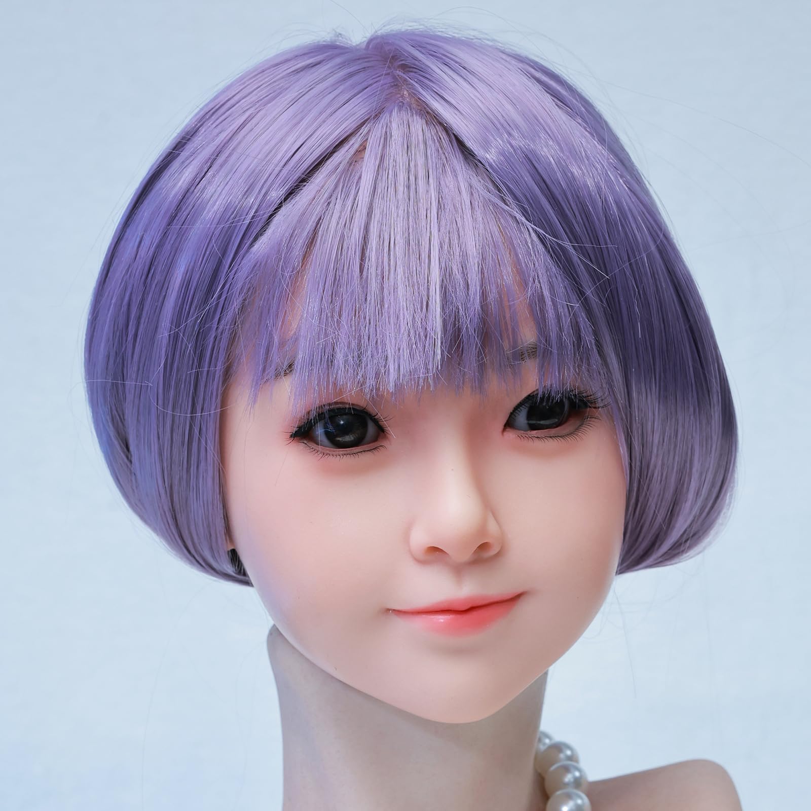 Amazon.co.jp: ドールの頭のみ ヘッド単体 シリコン製ドールHead