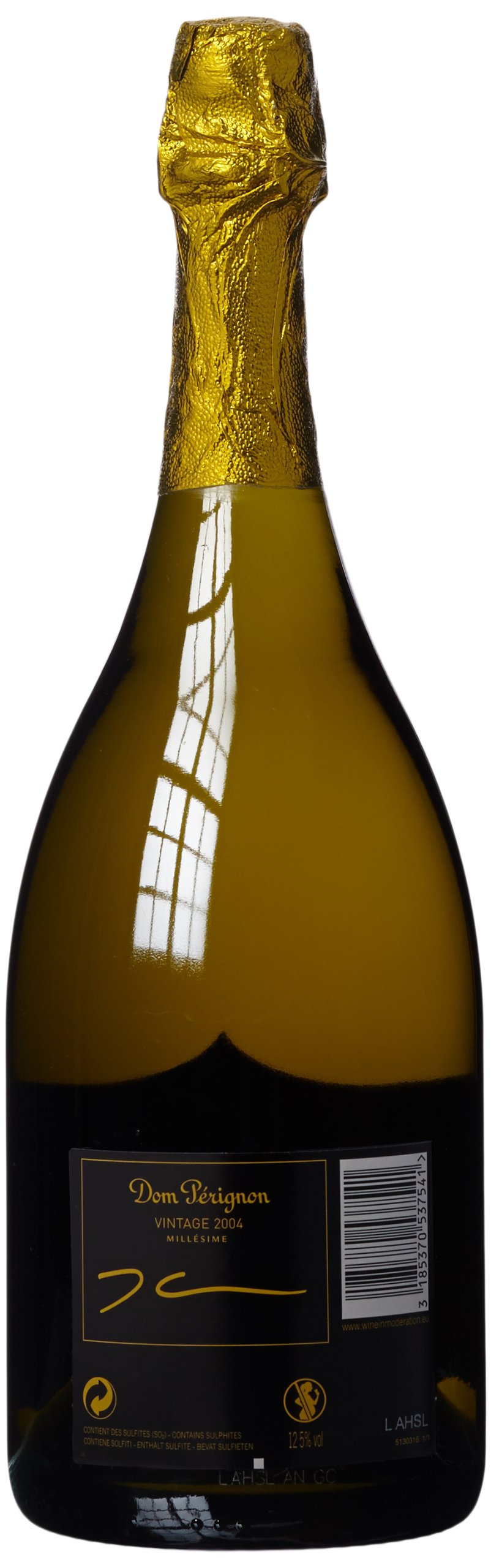 Dom Pérignon Vintage 2004 Jeff Koons Geschenkpackung, 1er Pack (1