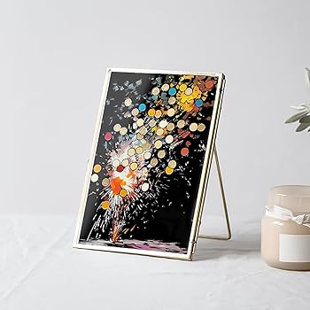 Cindy Conklin スクラッチボード ドローイング アートフレーム 2