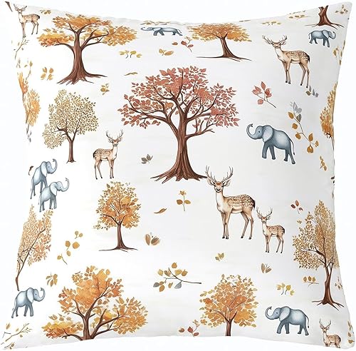 Miniatura 25 de Funda de cojín cuadrada con notas musicales, diseño geométrico retro y moderno, para sofá, sala de estar, fundas de almohada suaves, 24 x 24