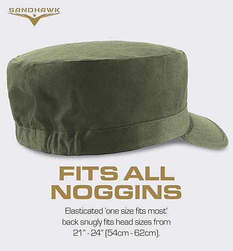 Miniatura 4 de Sandhawk Sombrero militar, sombrero del ejército, sombrero de conductor, gorra militar, gorra del ejército, sombrero de cadete, gorra de cadete,