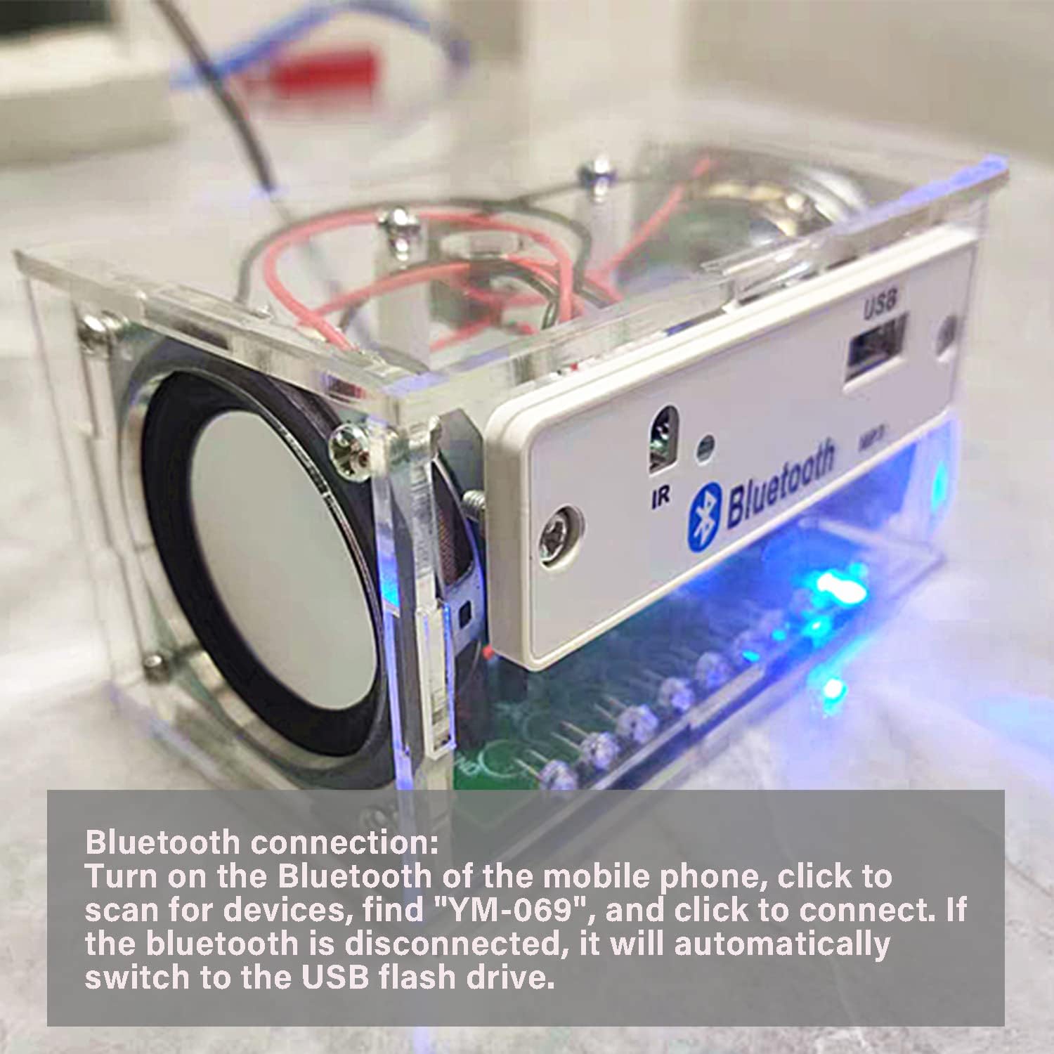 Bluetooth Speaker Soldering Practice Kit - DIY Electronics Kit with High - Fidelity Sound for Hobbyists and Learners - Image 4
