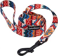 Vista 39 de CollarDirect Correa impermeable para perro, pequeña, mediana y grande, duradera, para caminar, entrenar y correr, rosa, negro, azul, naranja, verde