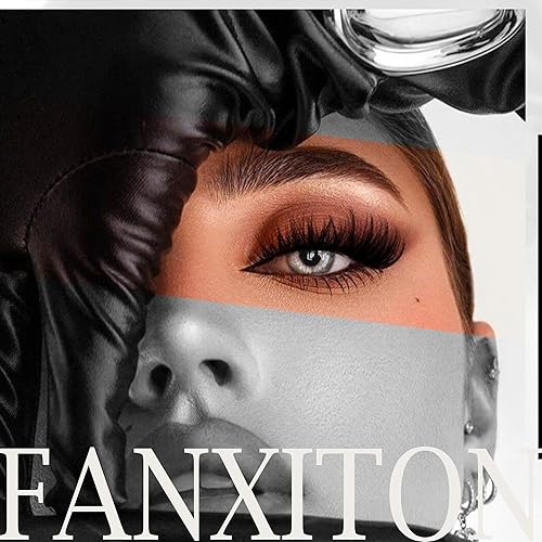 Miniatura 4 de FANXITON Kit de extensión de pestañas en racimo de 280 piezas con cepillo de pestañas, extensiones de pestañas rizadas en D, extensiones de pestañas