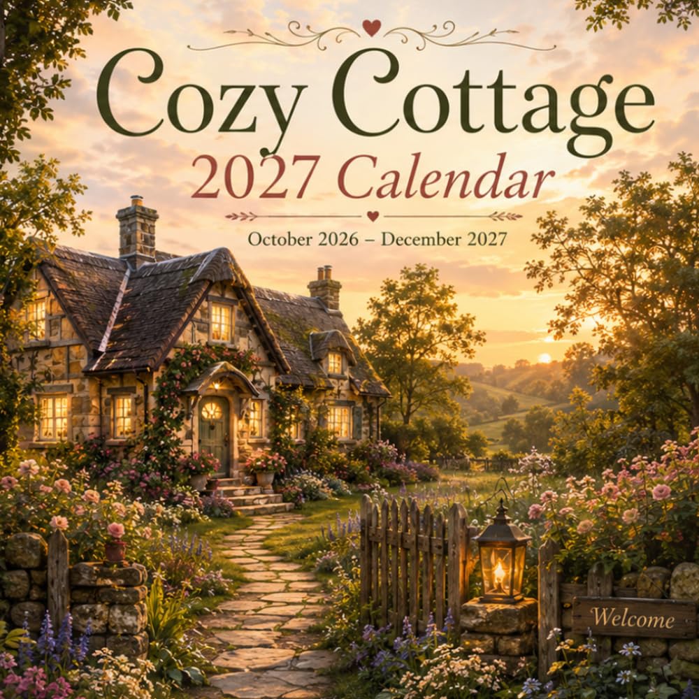 Peaceful Forest Calendar 2027: 15 Months: October 2026 – December 27 Planner