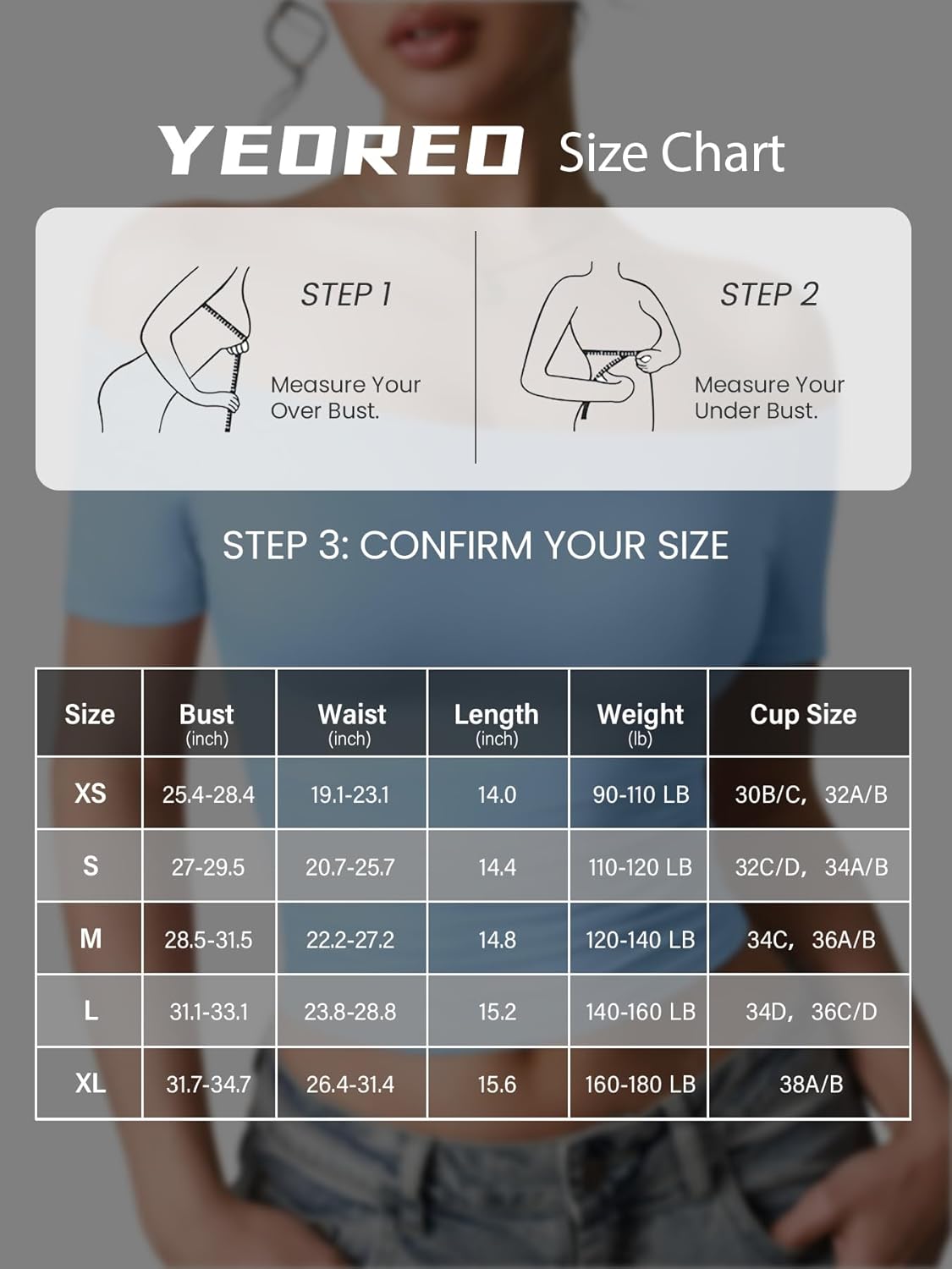 YEOREO Sophie Women Off Shoulder Crop Top Summer Short Sleeve T-Shirts Y2K Double Lined Fit Basic Tee Going Out Cute Tops - Image 6