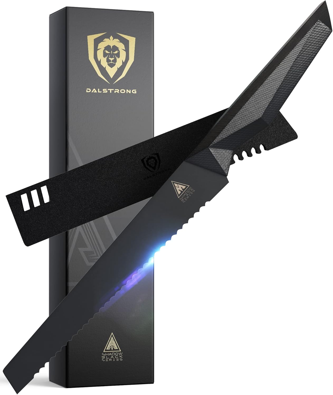 DALSTRONG Serrated Bread Knife 9 inch Shadow Black