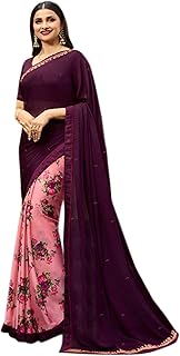 Amazon Com Half And Half Sarees