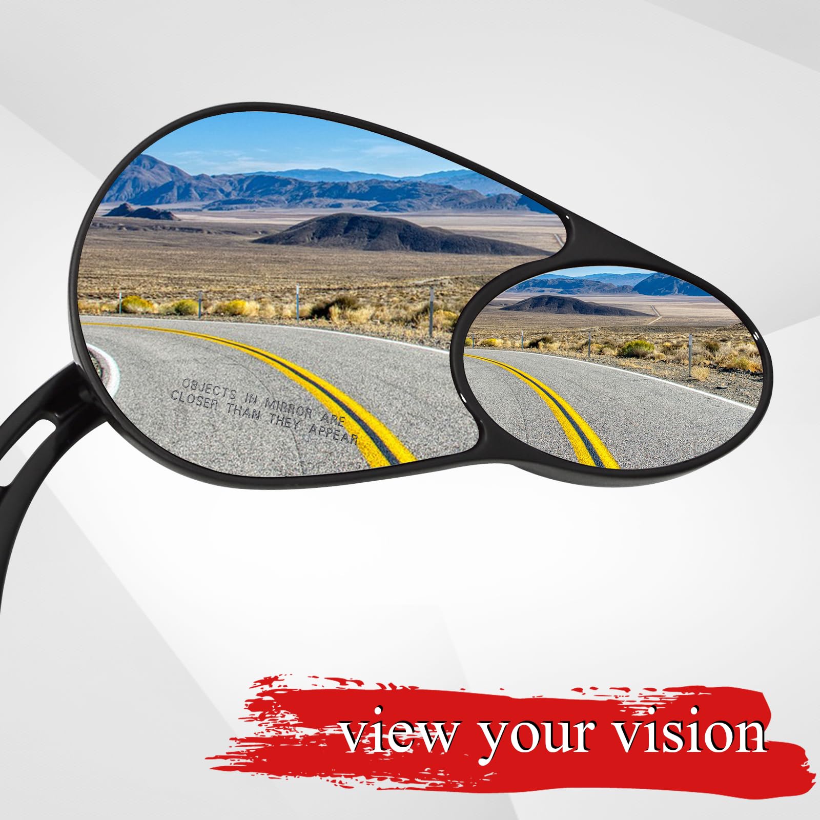 Amazon.com: WOWTK Split Vision Rearview Mirrors fits for Harley