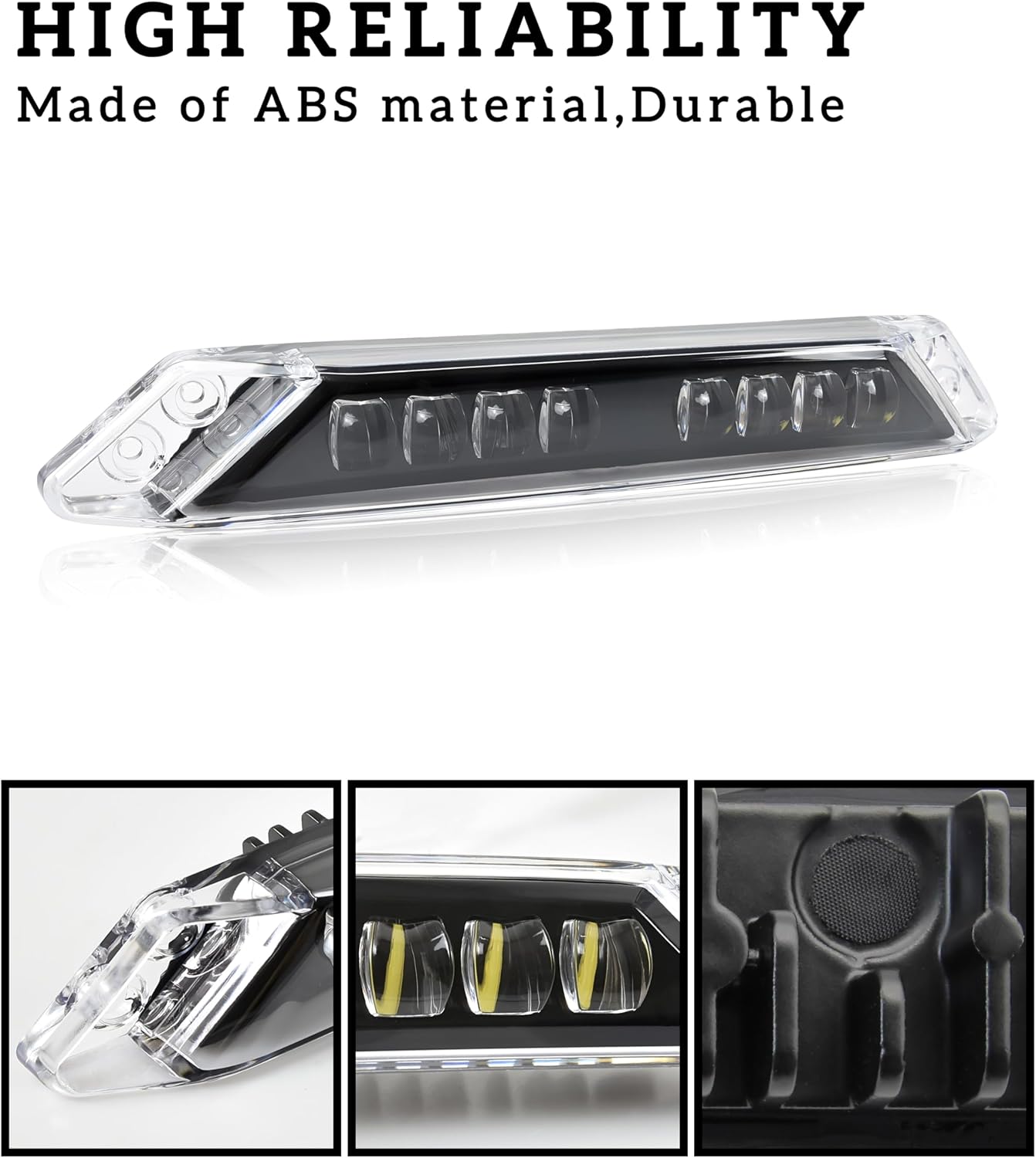SAUTVS Front LED Extras Auxiliary Driving Light Daytime Running Light DRL for Can-Am Spyder RT 2020-2026 Accessories (1PC, Replace #219400991)