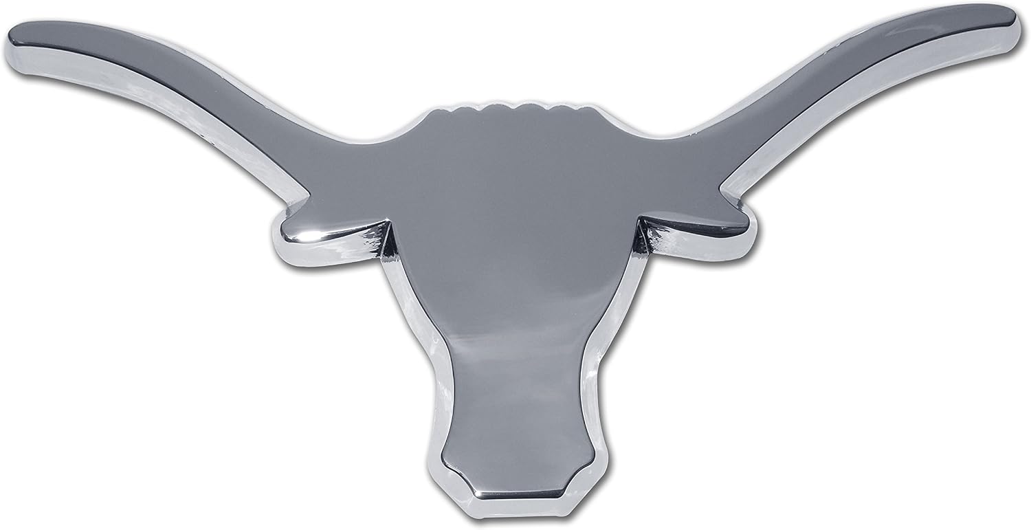 Elektroplate University of Texas (Longhorn) Chrome Emblem