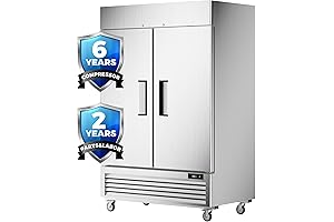 54’’ Commercial Freezer with 2 Door
