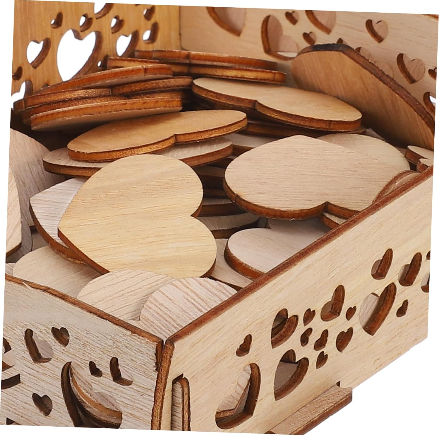 Alipis 1set Heart-Shaped Wooden Guest Book Alternative for Weddings Birthdays Unique Message Capture Frame Meticulously Crafted Sturdy Design Versatile Decor for Special Occasions