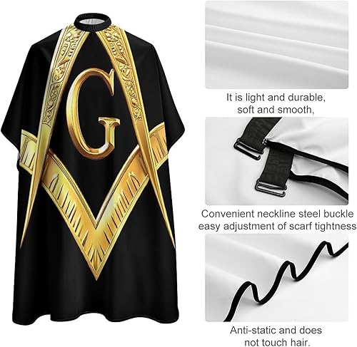 Miniatura 4 de Capa de peluquería para adulto, capa ligera para peluquero, capa de peluquería para estilista y hogar