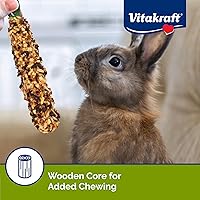 Vista 5 de Vitakraft Palitos de Golosinas para Conejos - Albaricoque y Cereza - 3.5 Oz