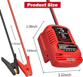 Craftsman jump starter cable cleaning and storage