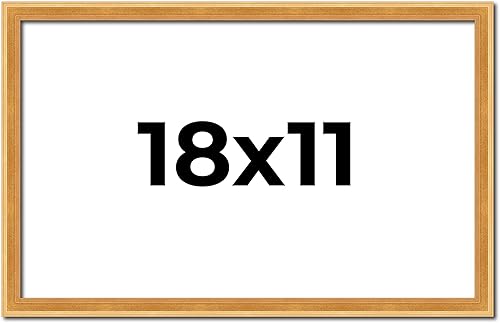 Miniatura 318 de Poster Palooza Portarretratos de madera maciza de 11 x 15 pulgadas, ancho de moldeo de 0.75 pulgadas, incluye plexiglás acrílico UV, respaldo