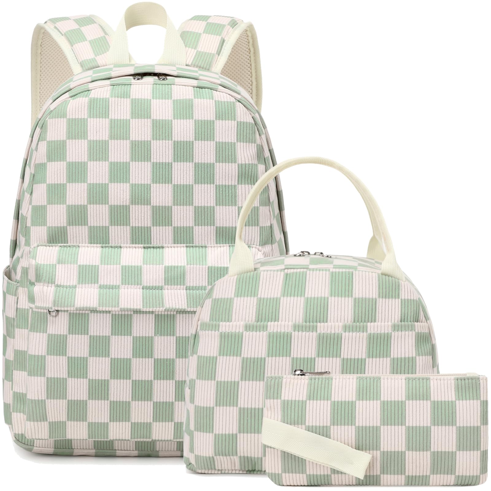 Meisohua Girls Backpack with Lunch Box 3 in 1 Set Kids Backpack for Girls Preschool Kindergarten Elementary School Backpack