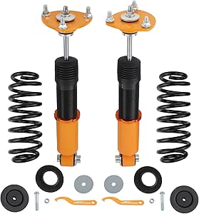 Amazon.com: maXpeedingrods 2 Pcs Rear Air Suspension Coilovers for BMW ...