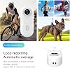 Gosnap - كاميرا Go Snap Camera-4k Thumb Action Camera ، كاميرا جسم Gosnap صغيرة قابلة للارتداء مع 360 ° مشبك الربيع الدوراني ، تسجيل POV بدون استخدام اليدين لركوب الدراجات ، الحيوانات الأليفة ، قطع الأشجار ، تحت الماء (Black-1080)