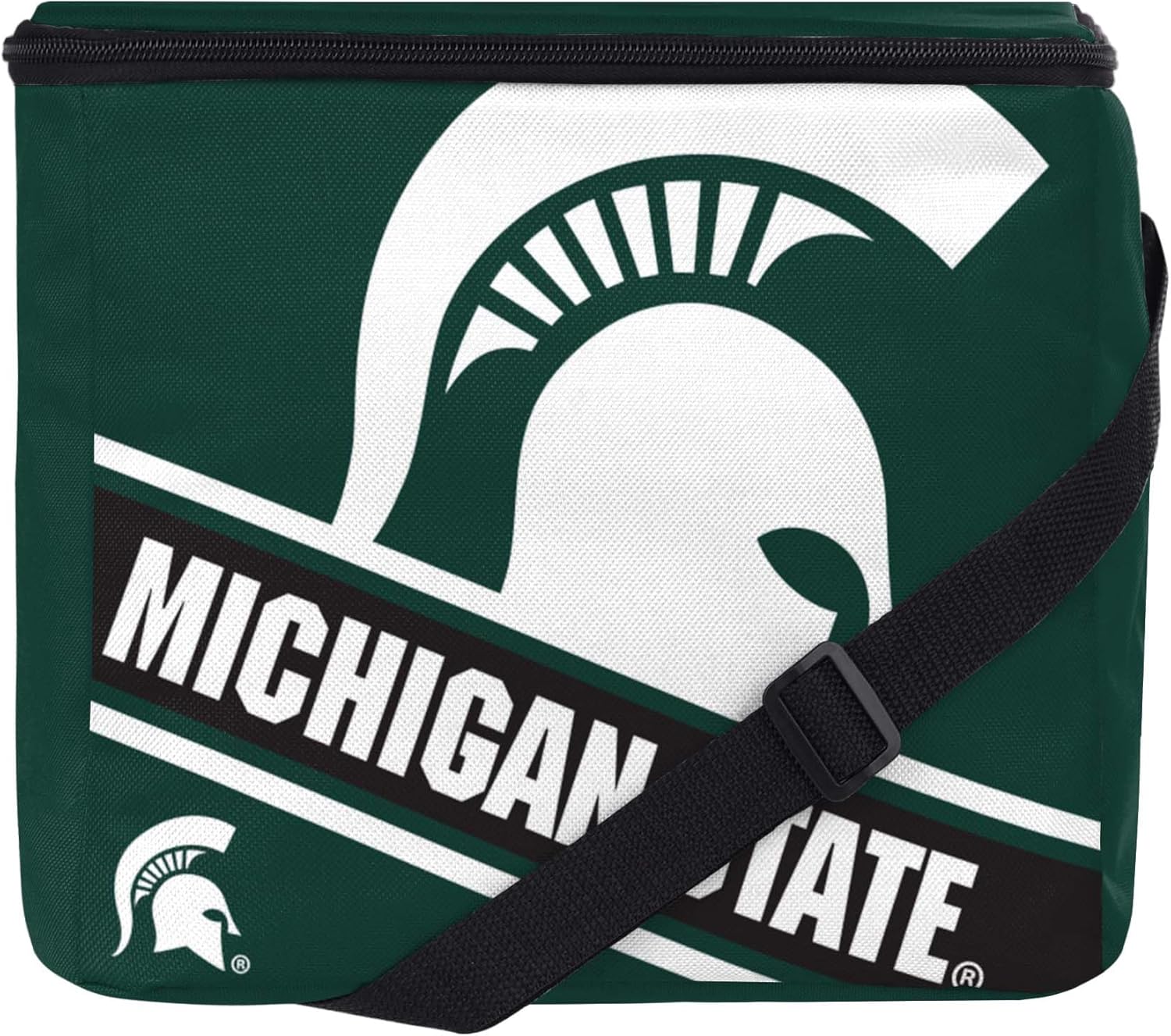 FOCO NCAA Big Logo STRIPE 12-Pack Cooler