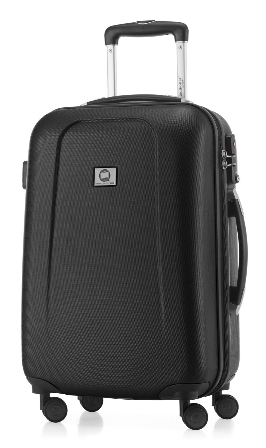 HAUPTSTADTKOFFER - Ślub - Bagaż podręczny TSA, Czarny, 55 cm, Bagaż podręczny