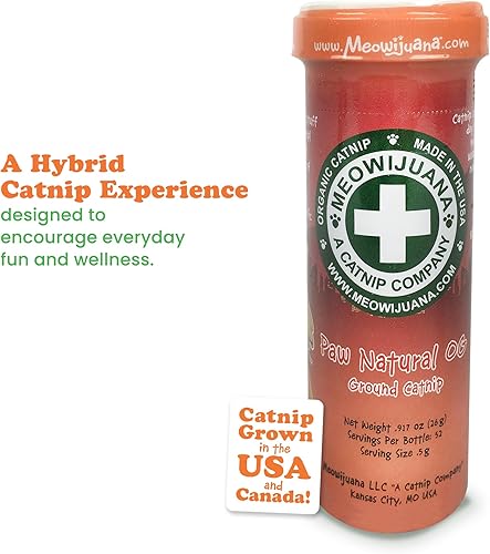 Miniatura 31 de Meowijuana Paquete de fresa Get Sprung Juguete de fresa recargable y mezcla de hierba gatera Happy Grass Promueve el juego y la salud del gato