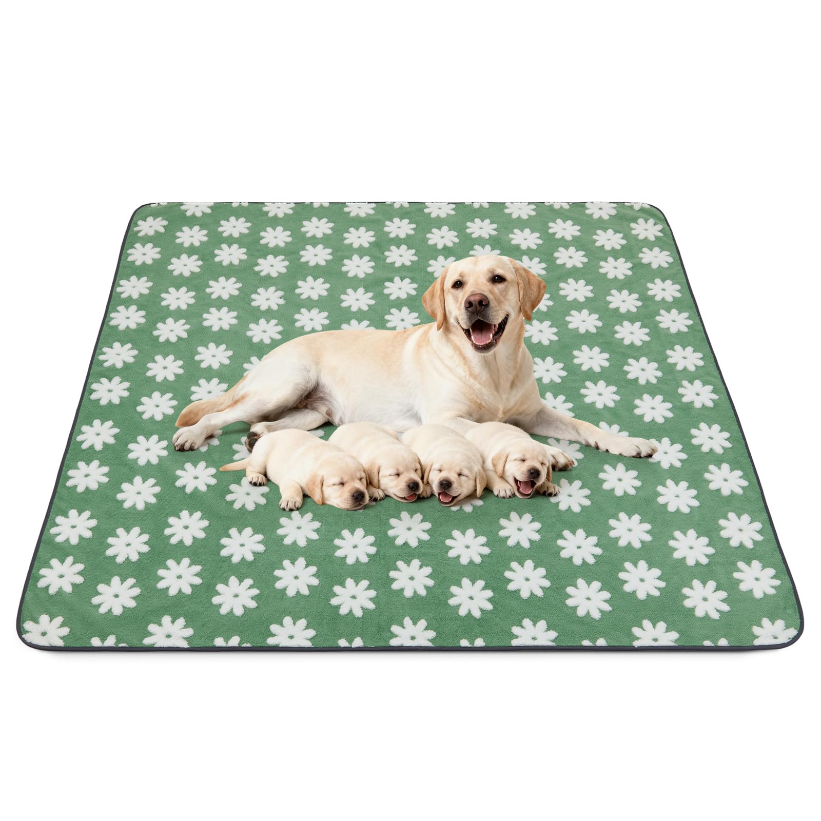 Washable Dog Pee Pad 182x182cm Extra Large, Fast Absorbent Reusable Puppy Pads Large Washable, Waterproof Pet Dog Training Pads ,Non-Slip Whelping Pad for Dog Playpen, Incontinence, Housebreaking โ image 1