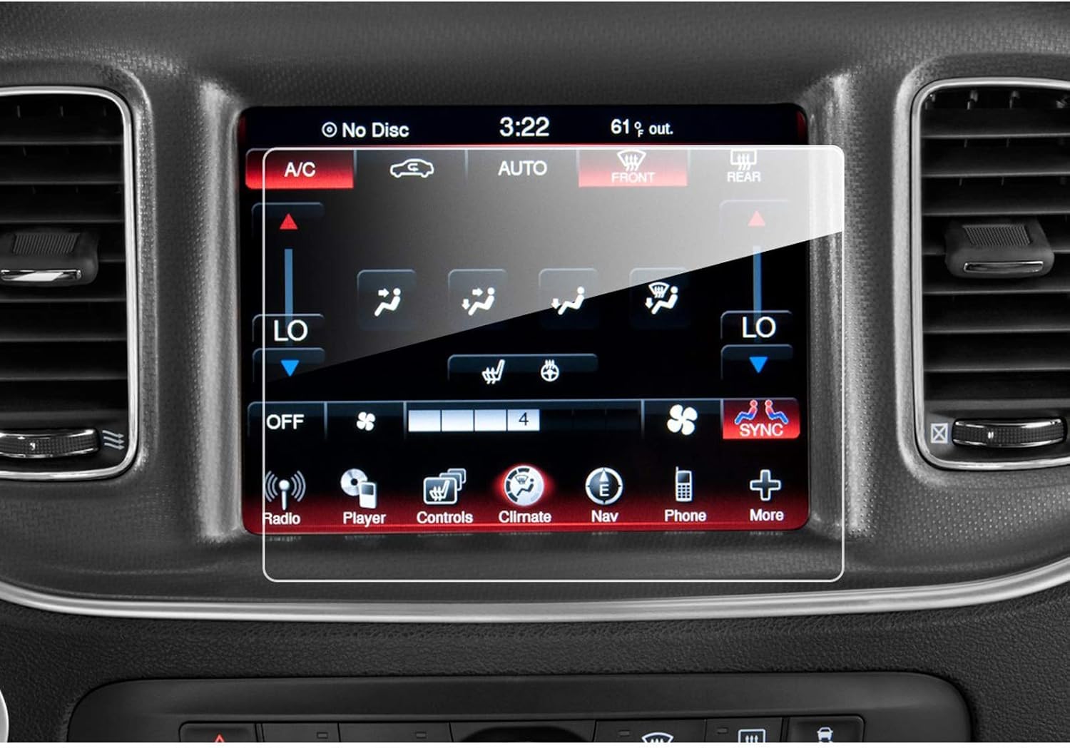 20142018 2019 2020 Dodge Durango Uconnect Touch Screen Car