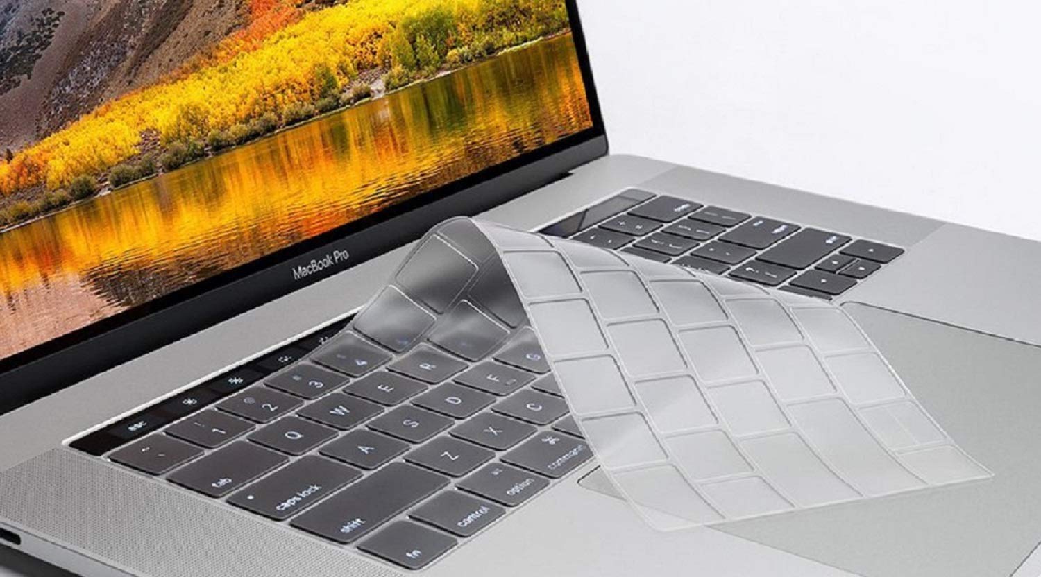 Oaky® MacBook Pro 15 inch with Touch Bar 2018/2017/2016 Ultra-Thin Keyboard Protector Keyboar Model - A1707, A1990 TPU Clear (B07XPGJ7PX) Amazon Price History, Amazon Price Tracker