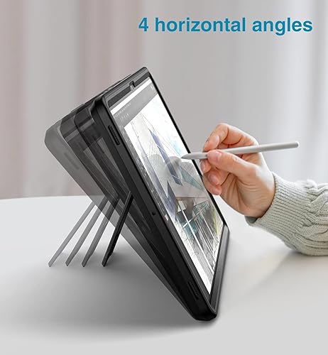 Miniatura 4 de SURITCH Funda resistente para Samsung Galaxy Tab S7 FES7+ PlusS8+ Plus de 12.4 pulgadas, protector de pantalla integrado de cuerpo completo,