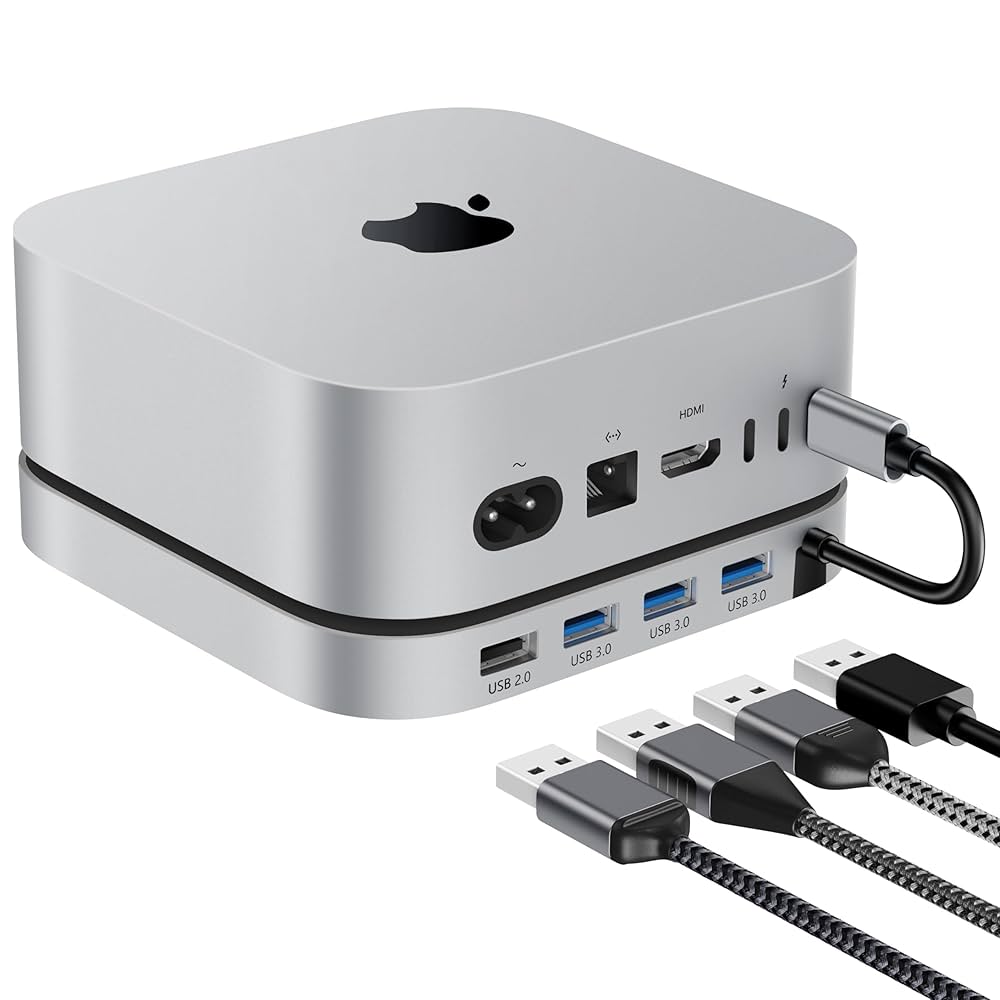 Mac Mini M4 ドッキングステーション SSD拡張 8TB 10ポート Amazon | 【アップグレード版・SSD拡張機能搭載】Stouchi Mac