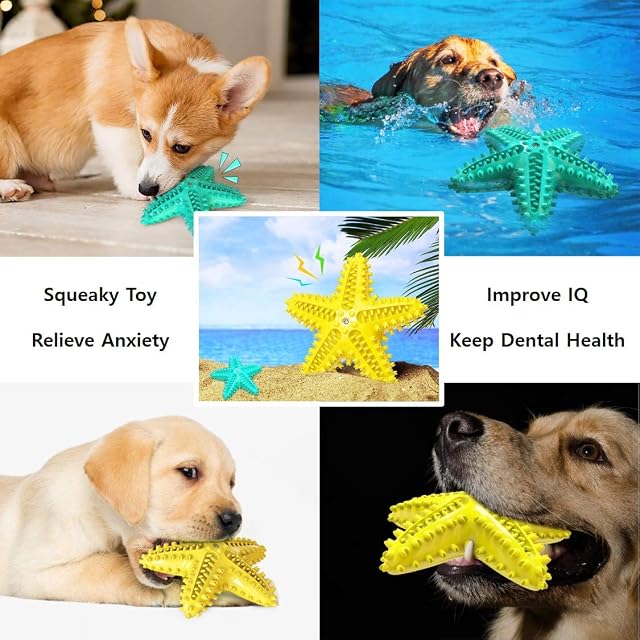 Foto 3 de 8 de Juguete masticable chirriante para perro agresivo, juguete masticador para perros