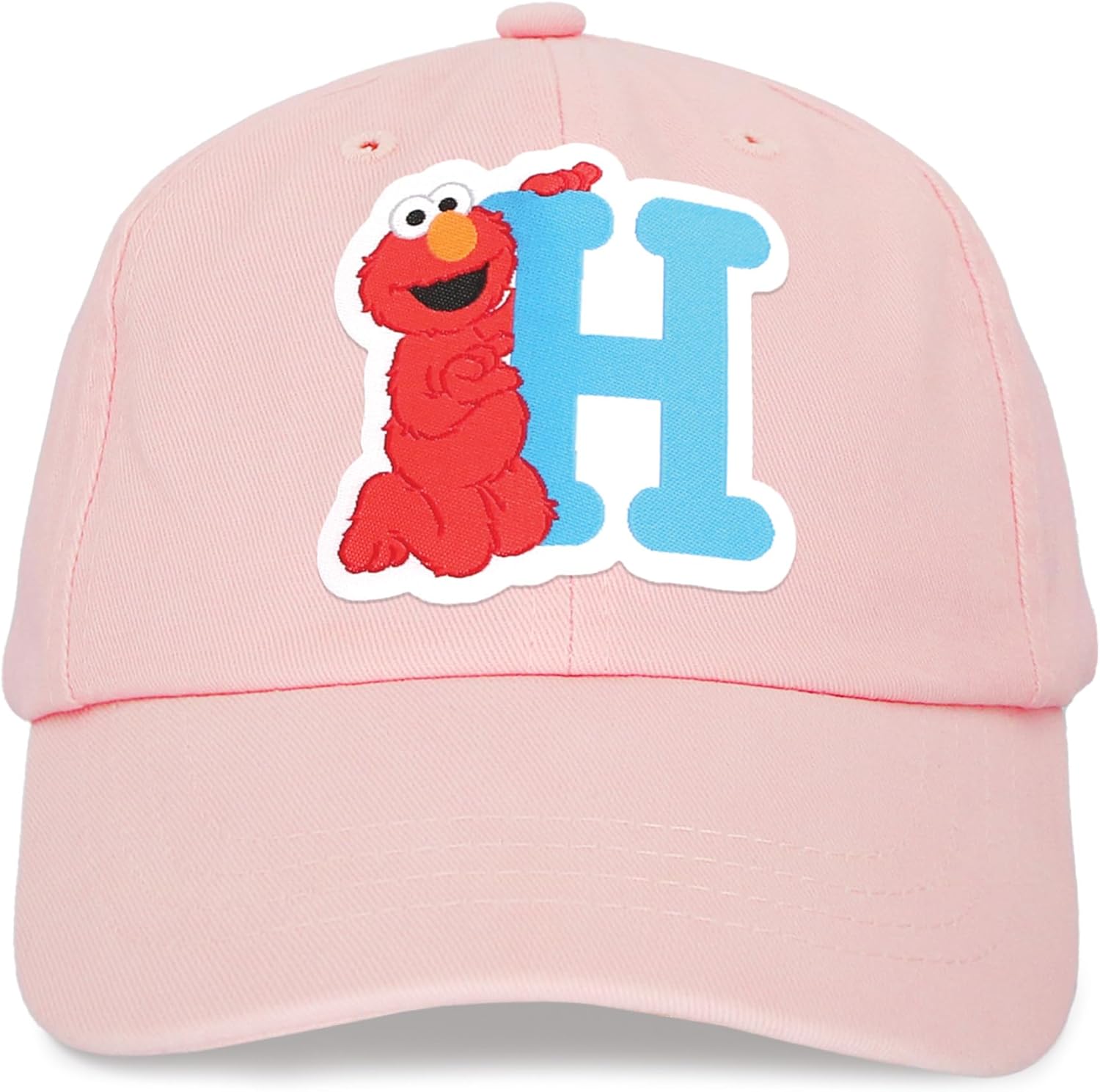 Sesame Street Elmo & Abby Kids Toddler Cap with Initial, Toddler Boys Hat, Youth Girl Baseball Cap, Cute Toddler Baseball Cap - Image 3