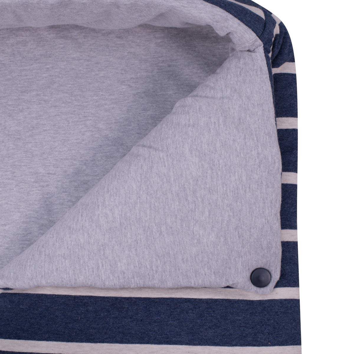 JYOKO Kids Sac pour nacelle - Coloris au Choix (Sailor Stripes, Coton)