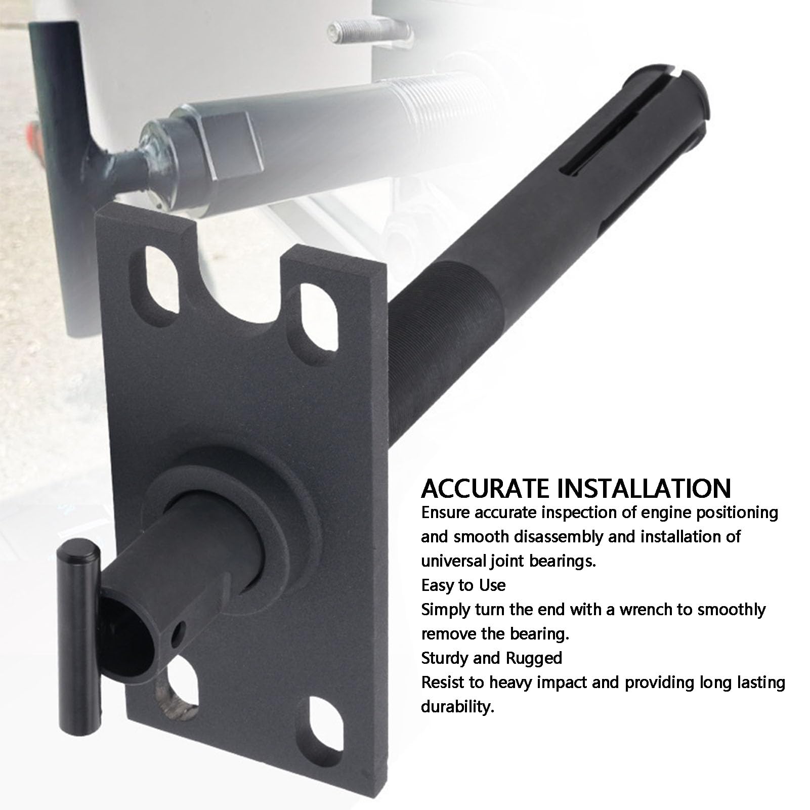 Luocute Extractor de Rodamientos de Cardán con | Herramienta instaladora de removedor de alta resistencia para Alpha 1 MR Bravo para OMC Cobra para motor marino