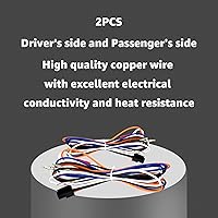 Vista 7 de Kit de Cableado para Espejos de Remolque Compatible con Chevrolet Chevy Silverado GMC Sierra 1500 2500 HD Sierra Camioneta 2014-2018 Luces de Señal