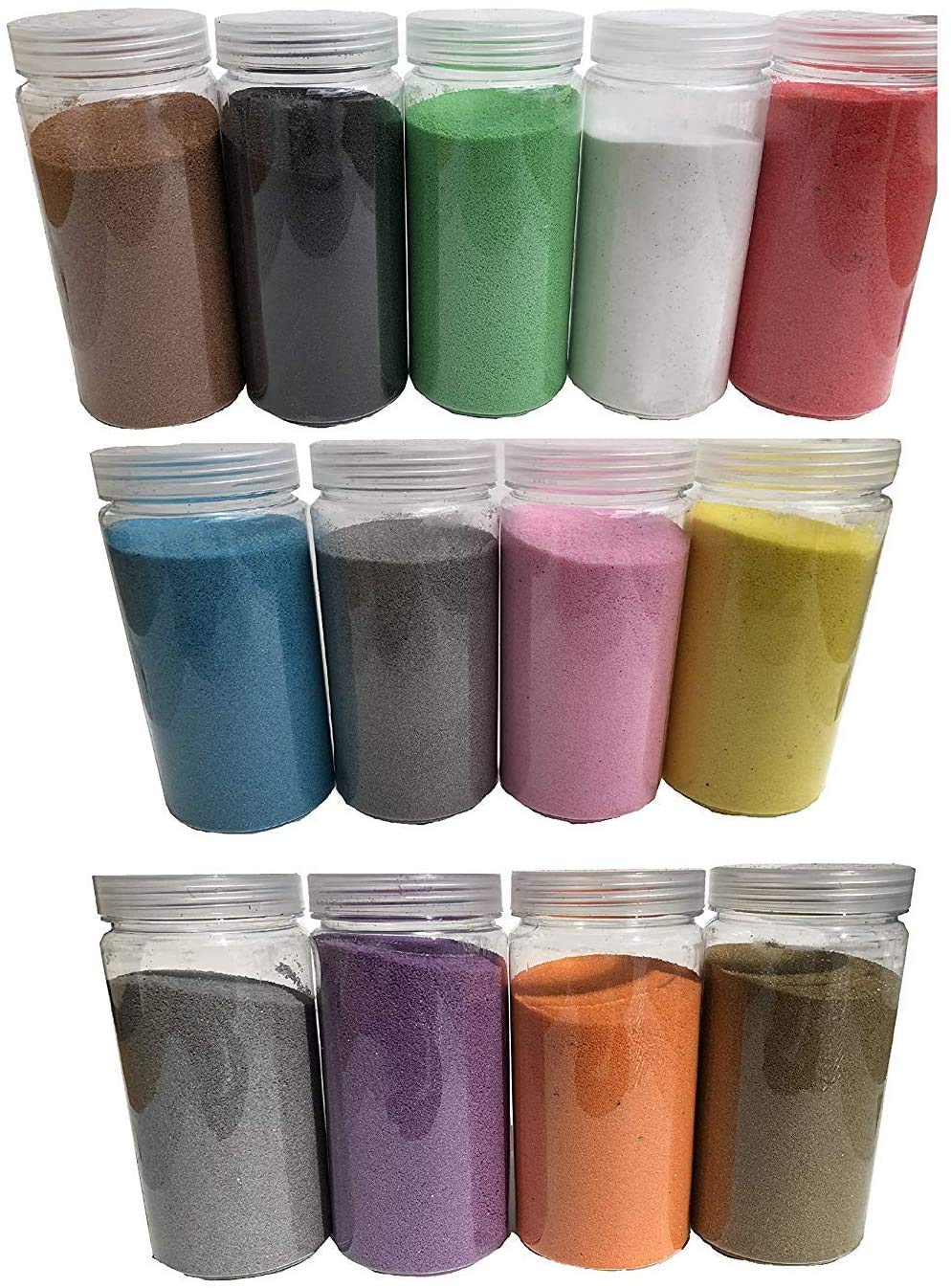 Rhinestone Paradise Arena Decorativa De Cuarzo (600g) - Color Blanco, Negro, Verde, Azul, Rojo, Gris, Amarillo, Dorado, Plata