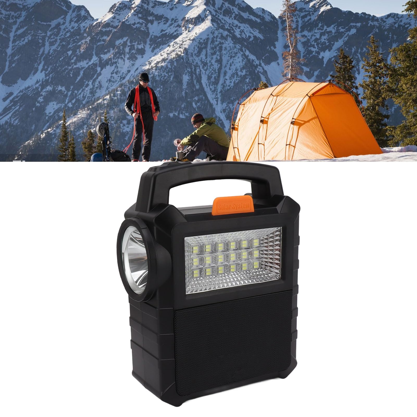 Portable Generators 6000mAh Solar Power Station Solar Power Generator with Solar Panel, Solar Power Station, Cable Low Power Consumption Power Station for Home Backup Generators