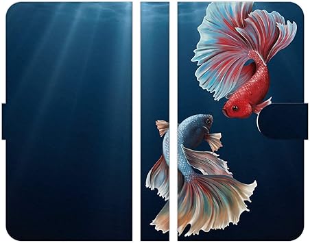 Amazon Co Jp Ruuu Galaxy A51 5g Sc 54a Scg07 手帳型 スマートフォン スマホ ケース カバー ベタ カラフル 光 魚 さかな 熱帯魚 観賞魚 金魚 和柄 闘魚 きれい 綺麗 おしゃれ かっこいい ユニーク A515gケース Scg07ケース Sc 54aケース ギャラクシー Android