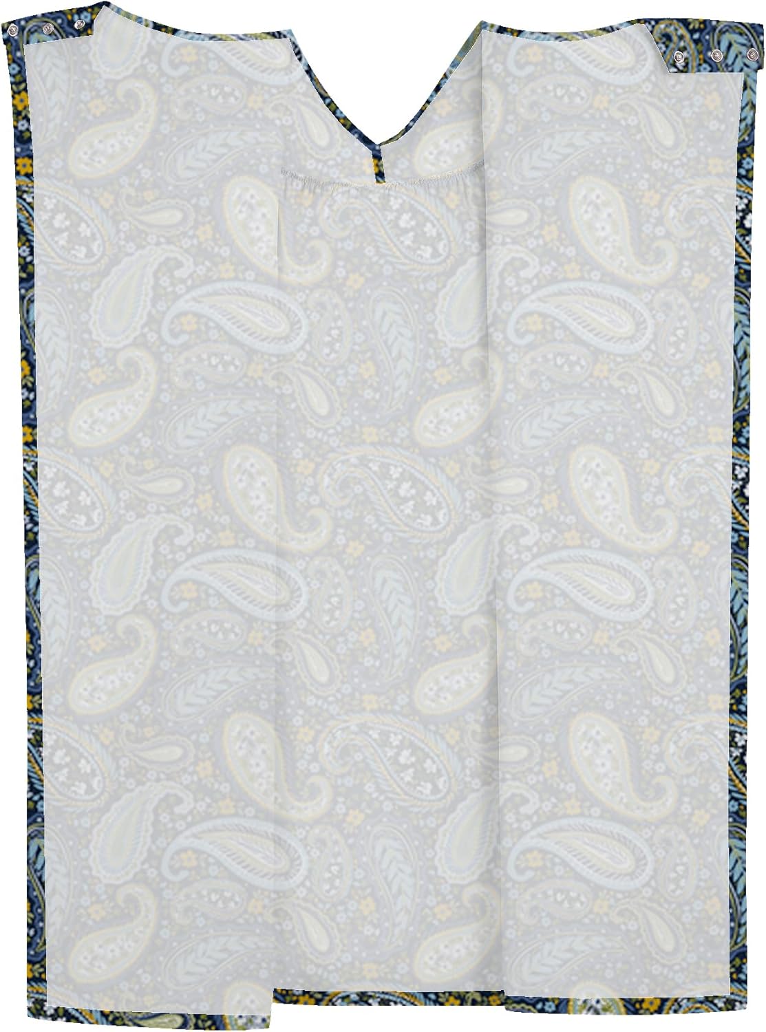 Hospital Gowns for Women Open Back Tear Away Snap Post Shoulder Surgery Short Sleeve Soft Cotton Adaptive Clothing - Image 5