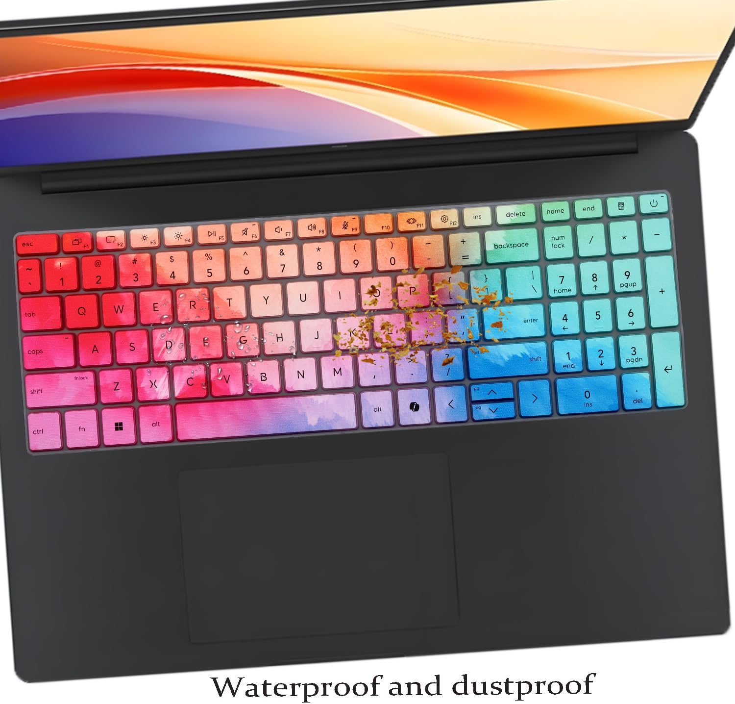Keyboard Cover for HP OmniBook 3 16-bw 16-by 16-bu 17-dm/dn Series-Colorful image 4