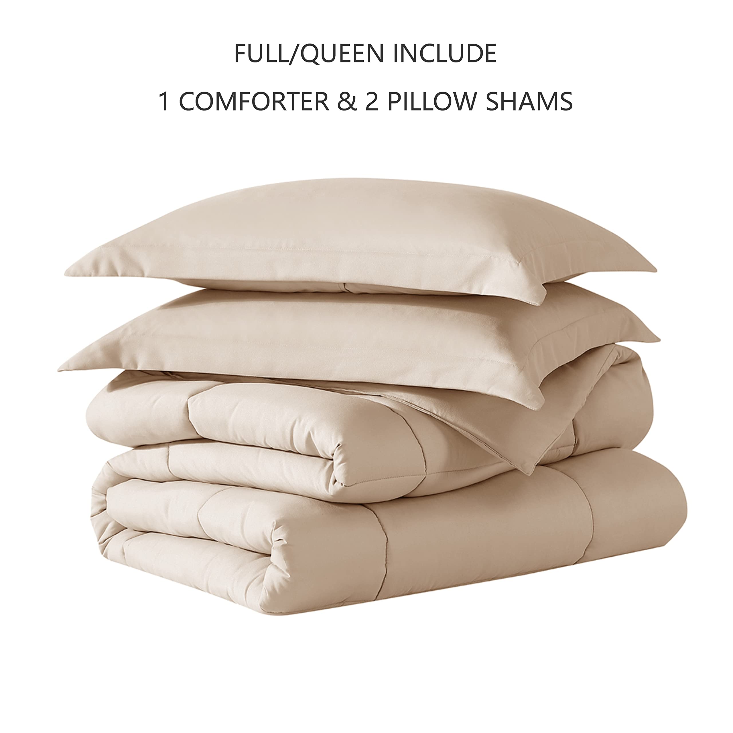 Comforter Set, Medium Weight - Down Alternative - Ultra Soft Microfiber Full Queen Size 3 Pieces Set 1 Comforter 2 Pillow Shams Full Queen Red 3fbcaf47 3980 4885 8872 C3e88f8d3275.b3763f45537e253e781fe847872b896d