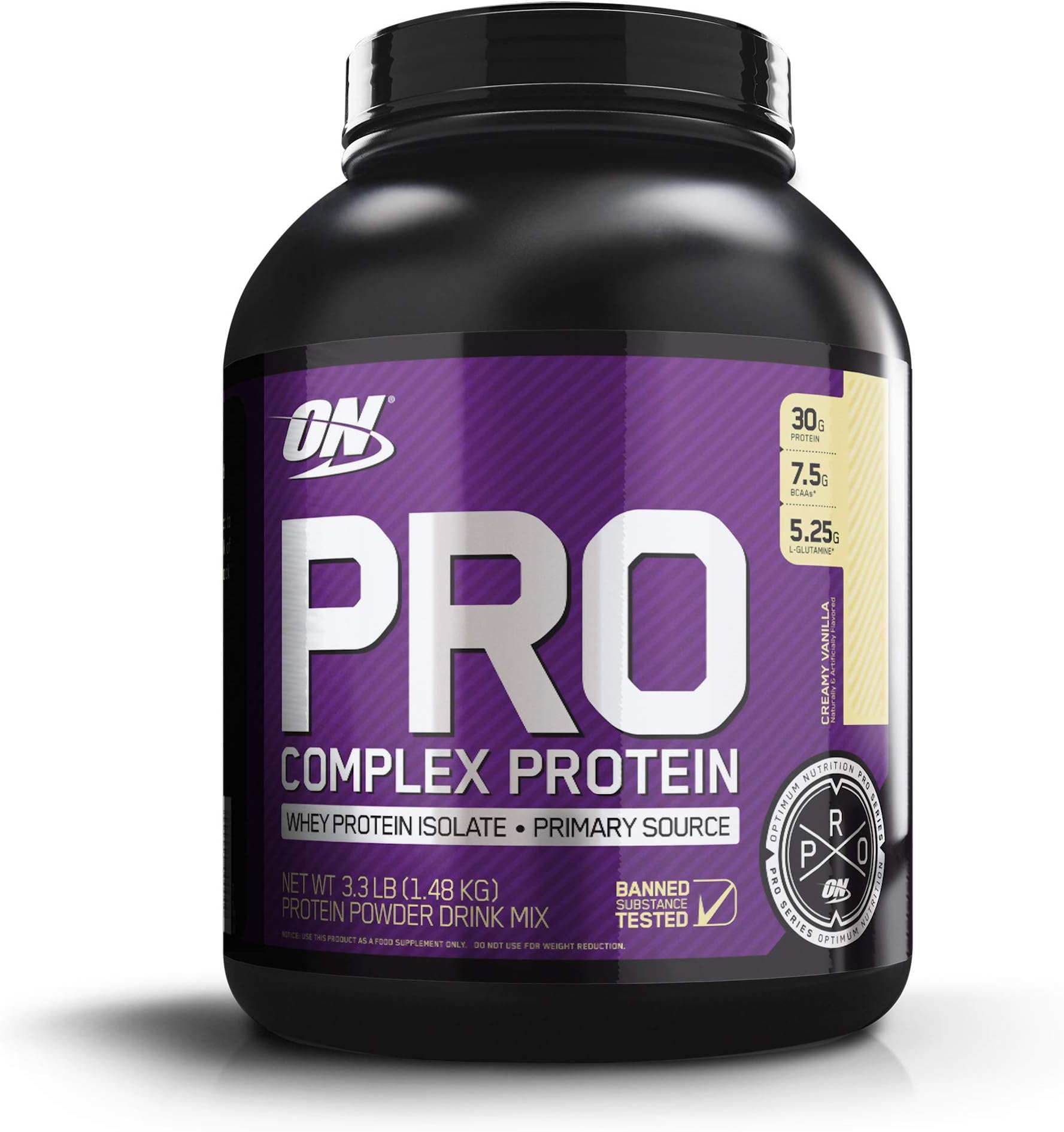 Optimum Nutriton Pro Complex, Whey Protein Powder Blend, Creamy Vanilla, 3.31 Pounds (Packaging May Vary)